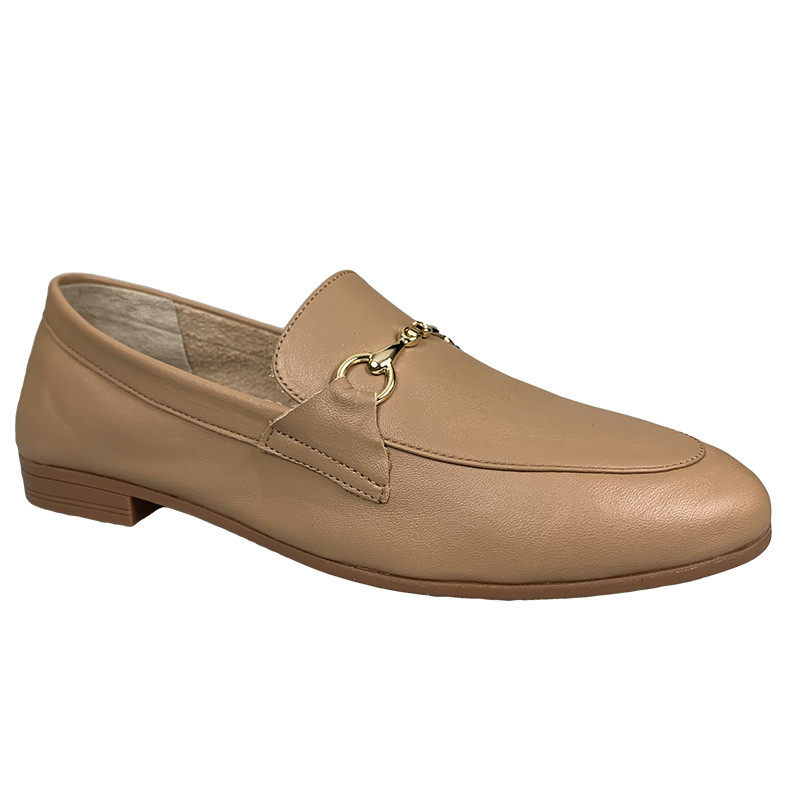 Mokasyny VENEZIA 118E-15 NUT beżowe