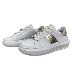 Rieker W1202-82 białe damskie sneakersy skóra mdmdobrebuty.pl Włodawa
