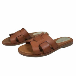 Klapki damskie HEE 25320 brąz