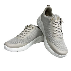Półbuty sneakersy damskie Rieker M8551-60 beżowy sportowy komfort