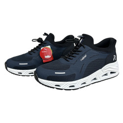 Półbuty sportowe damskie Rieker N5257 -14 GRANATOWY