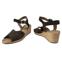 Sandały damskie RYŁKO 4RG39_W_ koturn