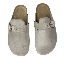 Ryłko M1BD0_ _5TE piaskowe mule damskie klapki lekkie