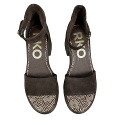 Sandały damskie na platformie RYŁKO 4RBL1