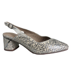 Czółenka  z odkrytą piętą VENEZIA V576-05650 beż